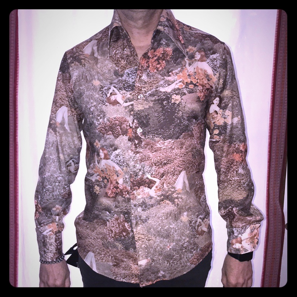 😻70’s Vintage Playboy/Vargas button down😻